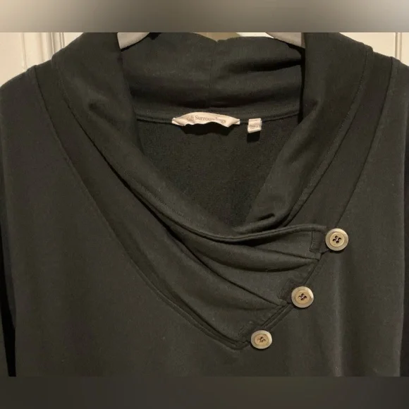 Soft Surroundings Black Top - Picture 3 of 6